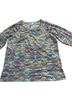 Christopher & Banks Chevron-herringbone Multi Color Long Sleeve T-Shirt Size XL - photo 1