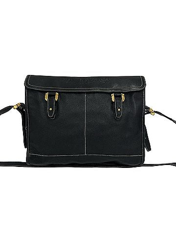 Loewe LOEWE Vintage Anagram Logo Leather Shoulder Bag, Pouch, Sacoche, Business Black 64928 (view 1)