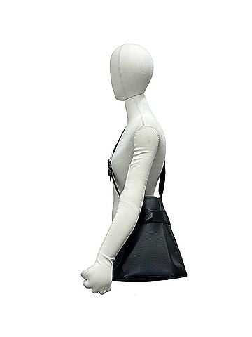 Louis Vuitton LOUIS VUITTON Vintage Sac Depaule PM Epi Leather Semi-Shoulder Bag, Noir Black 49219 (view 2)
