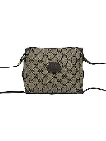 Gucci GUCCI Vintage GG Pattern Leather Mini Shoulder Bag/Sacoche (Brown) 02418 (view 1)