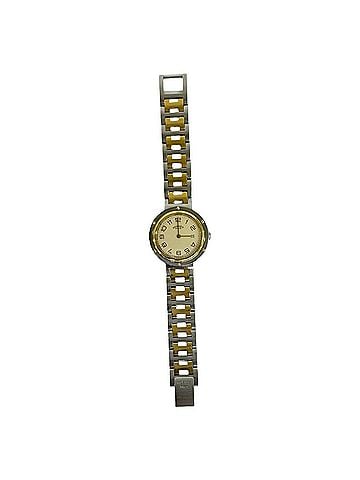 Hermès HERMES Clipper Stainless Steel GP Quartz Wristwatch, Silver, 32943 (view 1)