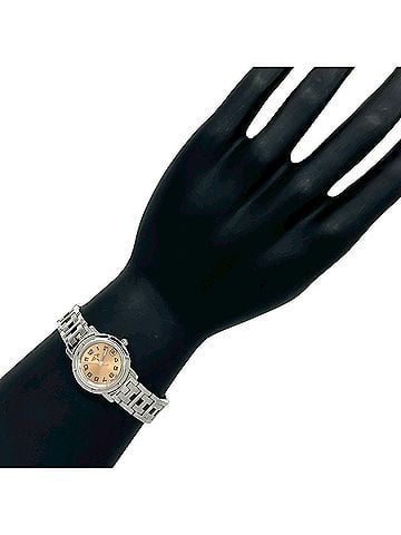 Hermès HERMES Clipper CL4.210 Stainless Steel Quartz Wristwatch, Silver, 32533 (view 2)