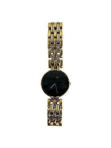 Christian Dior Christian Dior Vintage Baghira GP Quartz Watch Gold Black 38257 (view 1)