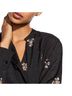 Vince. 100% Polyester Floral Black Casual Dress Size M - photo 2