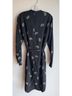 Vince. 100% Polyester Floral Black Casual Dress Size M - photo 7