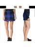 Rag & Bone 70% Polyester 30% Cotton 78% Wool 22% Nylon 100% Bamboo Checkered-gingham Blue Black Skort Size 0 - photo 3