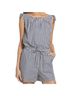 Tory Burch 100% Cotton Graphic Blue White Romper Size L - photo 6