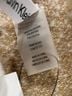 Calvin Klein 100% Polyester Brown Ivory Scarf One size - photo 8