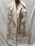 Calvin Klein 100% Polyester Brown Ivory Scarf One size - photo 4