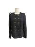 Milly 45% Cotton 21% Polyester 13% Polyamide 14% Viscose 2% Linen 100% Acetate Solid Black Jacket Size 2 - photo 1