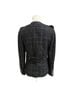 Milly 45% Cotton 21% Polyester 13% Polyamide 14% Viscose 2% Linen 100% Acetate Solid Black Jacket Size 2 - photo 2