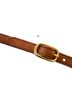 Linea Pelle 100% Leather Brown Belt Size S - photo 4