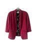 Skies Are Blue 49% Modal 45% Polyester 6% Spandex 100% Polyester Red Blazer Size XS - photo 1