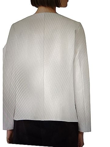 Eileen Fisher round neck zip up Jacket (view 2)