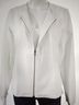 Eileen Fisher Solid White Jacket Size S - photo 5