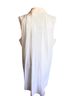 Athleta White Sleeveless Button-Down Shirt Size L - photo 2
