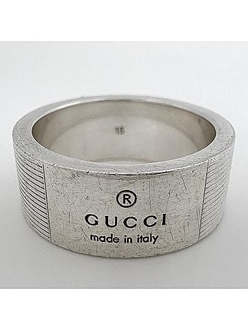 Gucci Gucci GUCCI Ring, Sterling Silver 925, Silver, Women's (view 2)