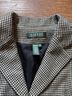 Ralph Lauren Houndstooth Black White Blazer Size 8 - photo 3