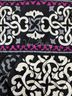 Vera Bradley Floral Black Pink Gray White Shoulder Bag One size - photo 12