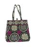Vera Bradley Floral Black Pink Gray White Shoulder Bag One size - photo 1
