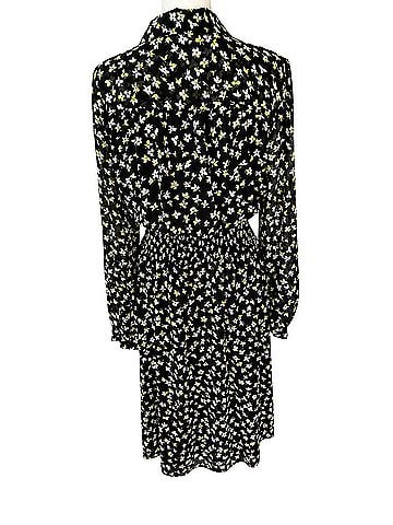 MICHAEL Michael Kors Tossed Lillies Smocked Dress Casual Dress (view 2)