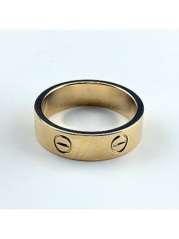 Cartier Cartier Love Ring, Yellow Gold (YG), 750, Men's Ring (view 2)