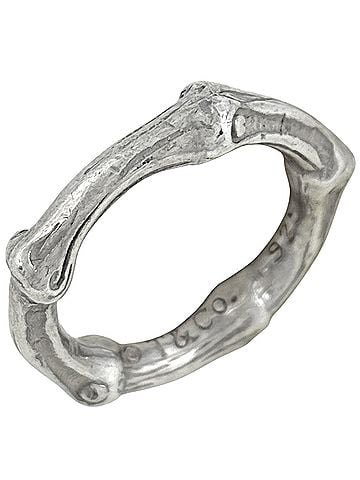 Tiffany & Co. Tiffany &amp; Co. Bamboo Ring, 1996 (Maximum Size), Sterling Silver 925, Women's Ring (view 1)