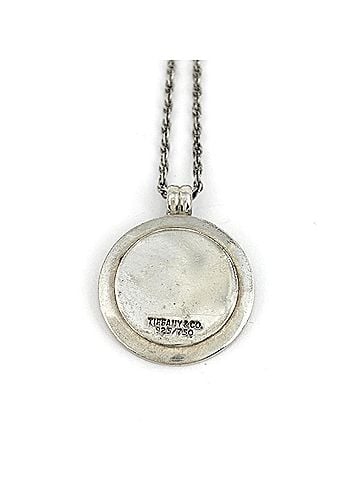Tiffany & Co. Tiffany &amp; Co. Vintage Coin Necklace, 18K Gold, Sterling Silver 925/750, Women's. (view 2)