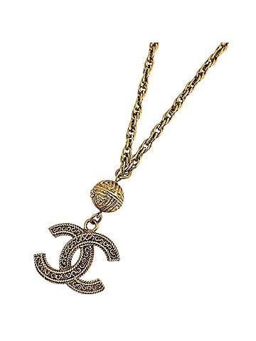 Chanel Chanel necklace, Coco Mark, long, GP gold, for women. (view 1)