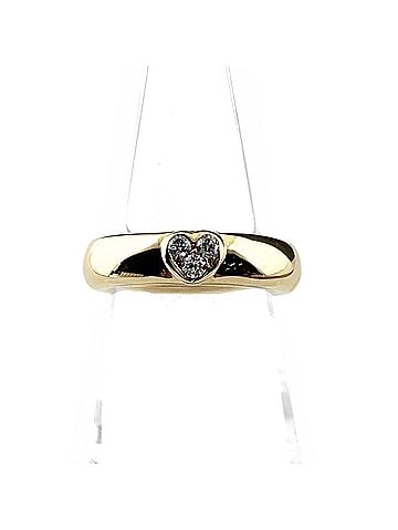 Tiffany & Co. Tiffany &amp; Co. Friendship Ring, Yellow Gold (YG), with small diamonds, 750 diamond ring, for women. (view 1)