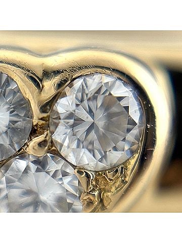 Tiffany & Co. Tiffany &amp; Co. Friendship Ring, Yellow Gold (YG), with small diamonds, 750 diamond ring, for women. (view 2)
