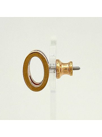 Hermès Hermes Pop H Earrings, Logo GP Pink Gold, Women's (view 2)