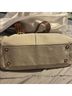 Coach 100% Leather Solid Brown Ivory Satchel One size - photo 5
