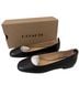 Coach 100% Leather Black Flats Size 7 1/2 - photo 2