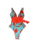 AndTheWhy Floral Multi Color One Piece Swimsuit Size L - photo 2