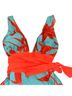 AndTheWhy Floral Multi Color One Piece Swimsuit Size L - photo 3
