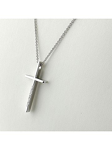 Tiffany & Co. Tiffany &amp; Co. Cross Necklace Pendant, 750 Gold, Women's (view 2)