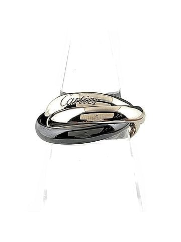 Cartier Cartier Trinity Ring, Black Ceramic, Classic Model, 750 Women's Ring (view 1)