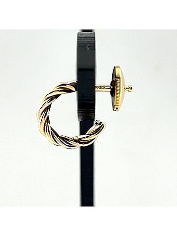 Cartier Cartier Trinity Earrings, YG Yellow Gold 750, Women's Earrings (view 2)