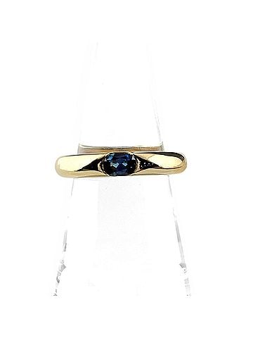 Cartier Cartier Ellipse Ring, Yellow Gold (YG), Sapphire 750 Gold, Women's. (view 1)