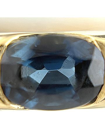 Cartier Cartier Ellipse Ring, Yellow Gold (YG), Sapphire 750 Gold, Women's. (view 2)