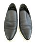 Vince. 100% Leather Black Flats Size 7 - photo 1