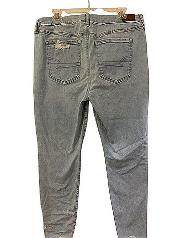 American Eagle Outfitters Distressed High Rise Jeggings (view 2)