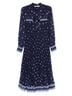 Self-Portrait Blue Cocktail Dress Size 8 - photo 1