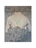 Free People Camo Solid Ivory White Pullover Sweater Size S - photo 4