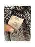 Vince. 100% Silk Graphic Black White Tan Silk Top Size XS - photo 4