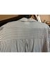Perch by Blu Pepper Stripes Multi Color Tan Button-Down Shirt Size 3X - photo 4