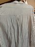 Perch by Blu Pepper Stripes Multi Color Tan Button-Down Shirt Size 3X - photo 5