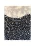 Eileen Fisher 100% Cotton Marled Black White Pullover Sweater Size XS - photo 3