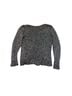 Eileen Fisher 100% Cotton Marled Black White Pullover Sweater Size XS - photo 2